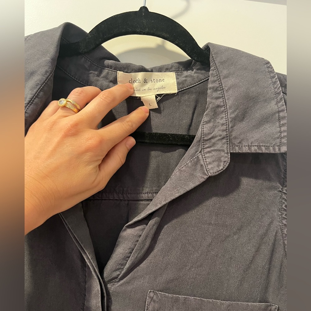 Cloth and Stone tie tank